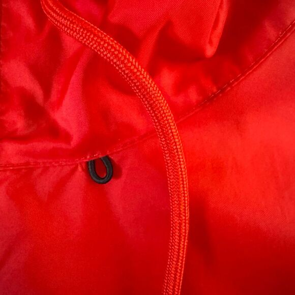 Vintage Nike Red White And Blue Windrunner Hooded Jacket Size Large Windbreaker - Picture 3 of 9